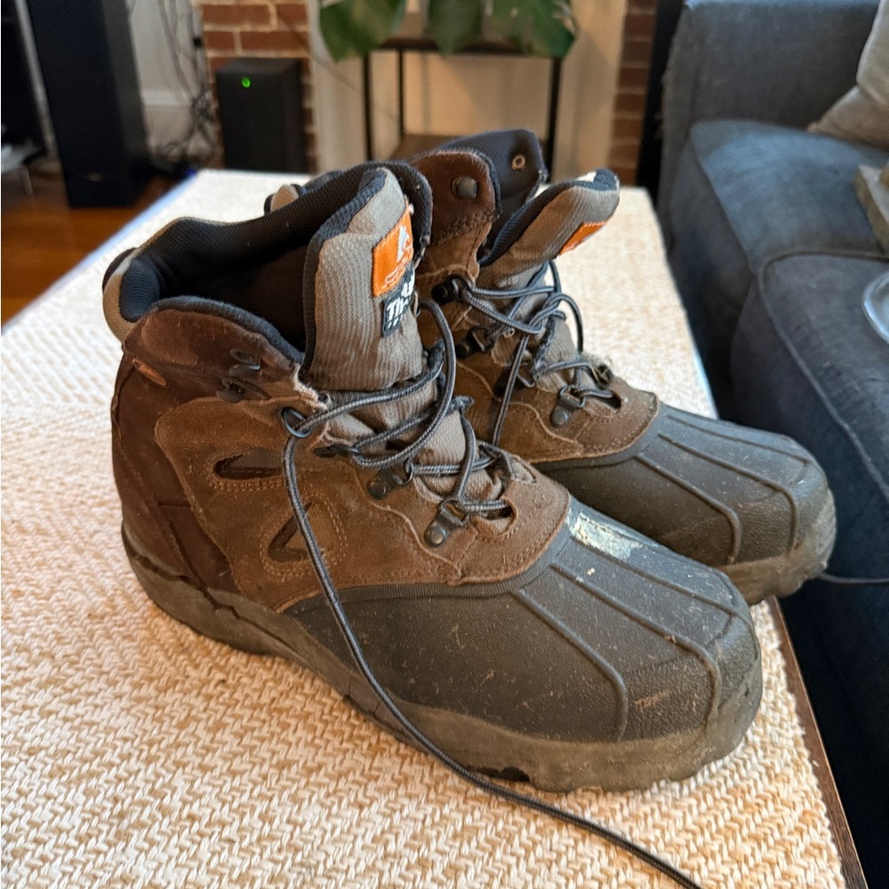 Ozark Trail Men's Dual-Tone Waterproof Boots